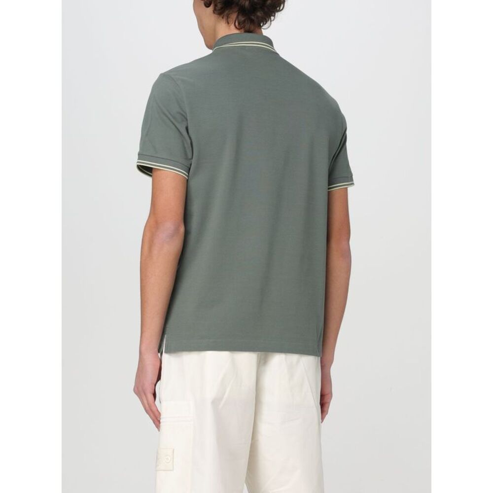 Stone Island Polo Shirt Men Green - Picture 3 of 5